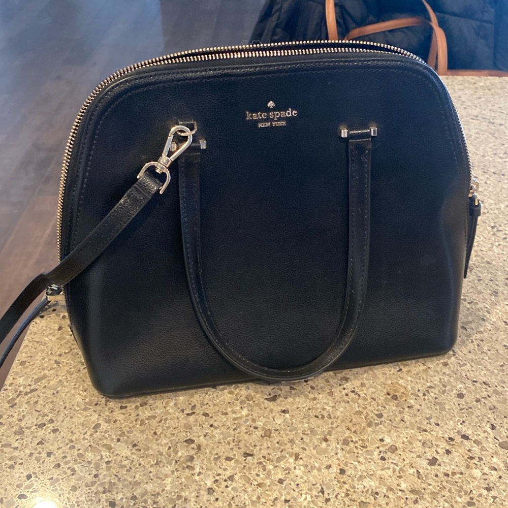 Kate Spade Patterson Drive Medium Dome Satchel, black